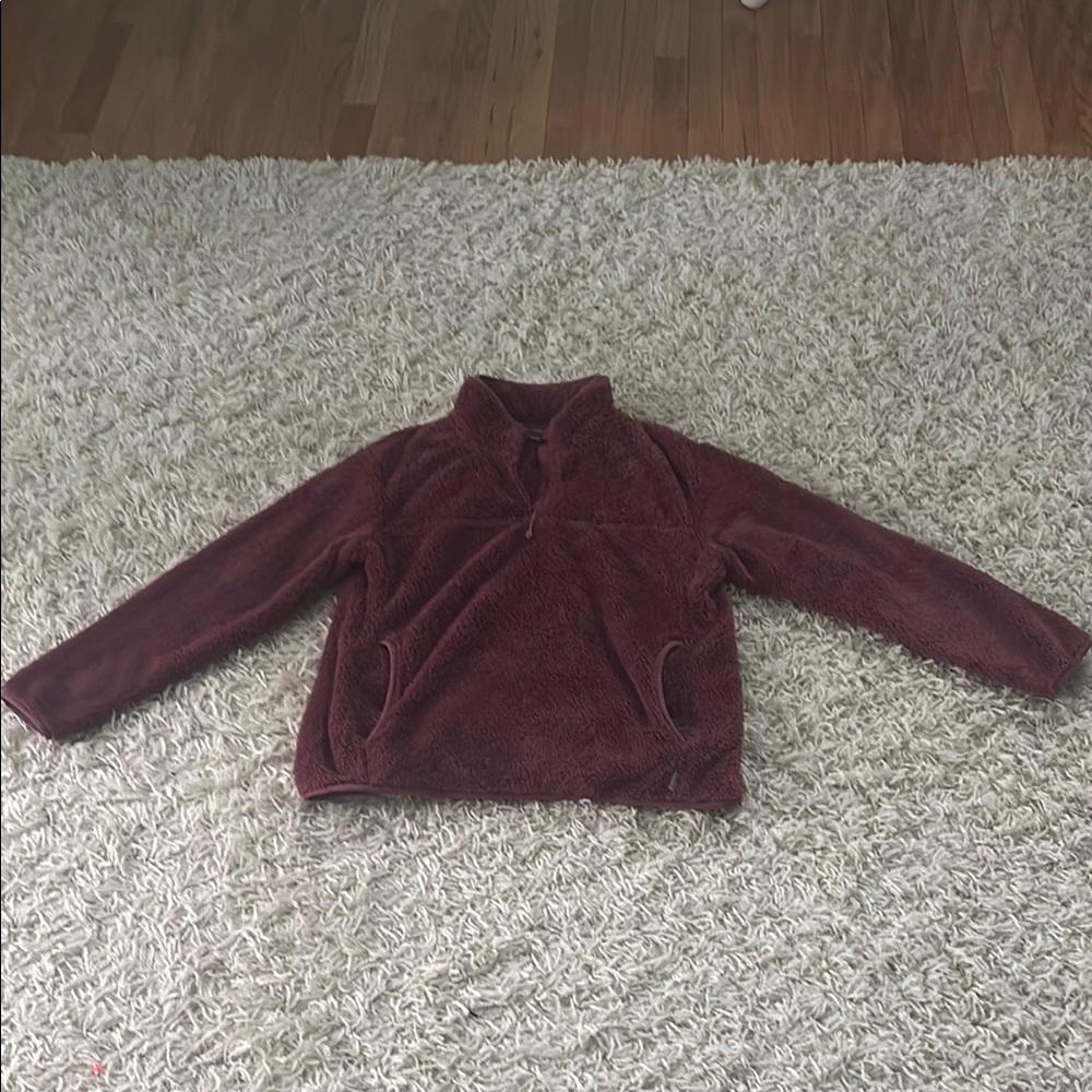 Eddie Bauer Burgundy Sweater